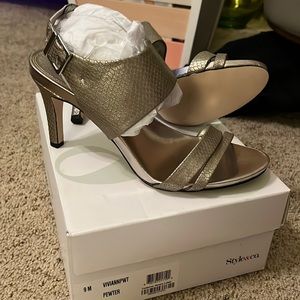 Pewter Heels